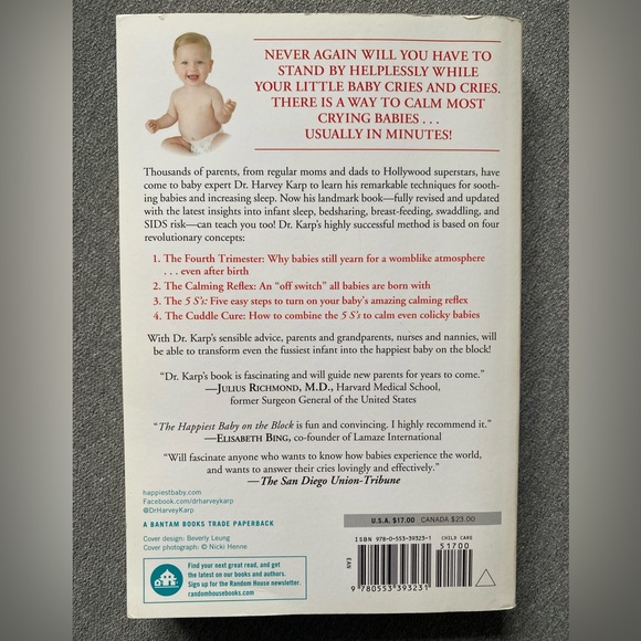 Book: The Happiest Baby On The Block, Author: Harvey Karp, M.D - Picture 3 of 3